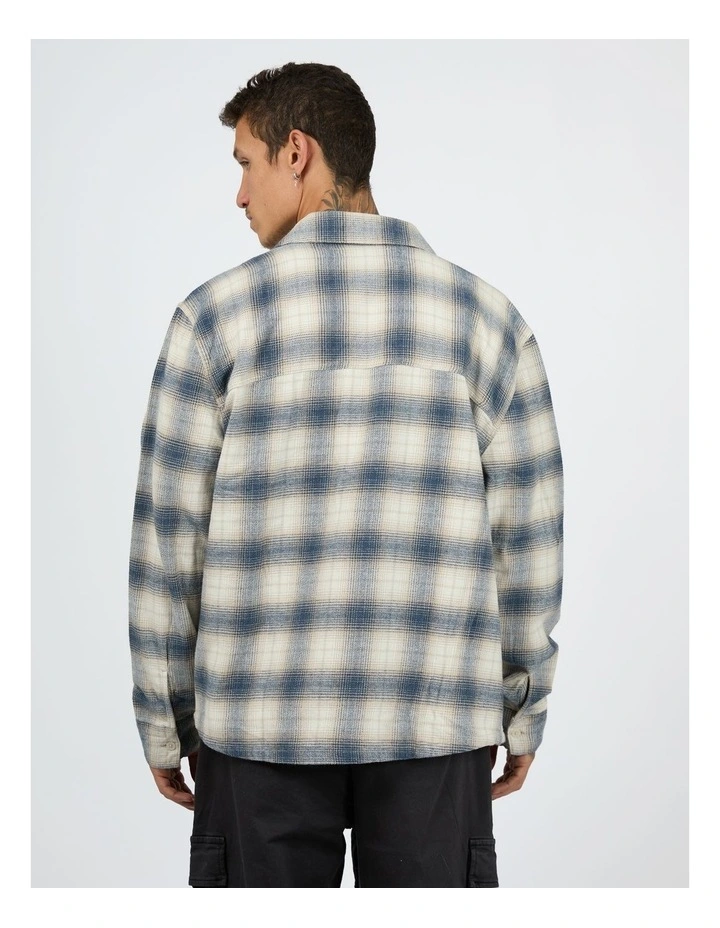 Control Check Shirt in Green image 2