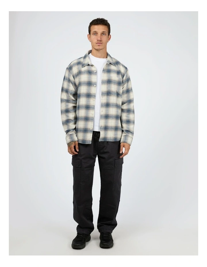 Control Check Shirt in Green image 5