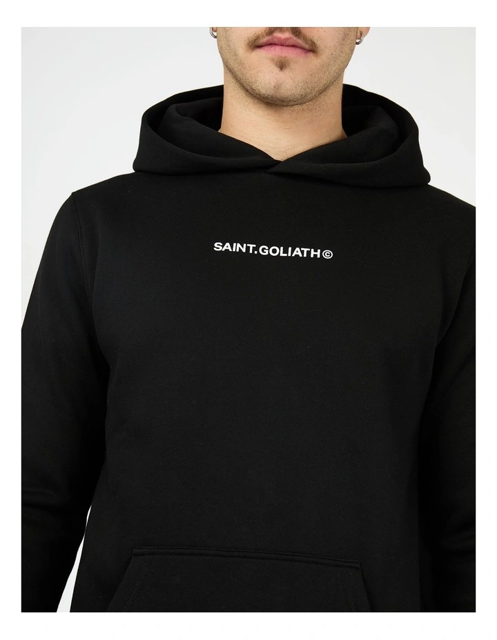 Id Hoodie in Black image 4