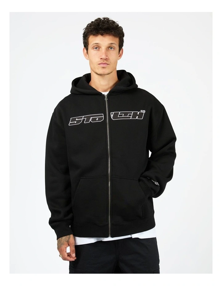 Switch Zip Thru in Black image 1