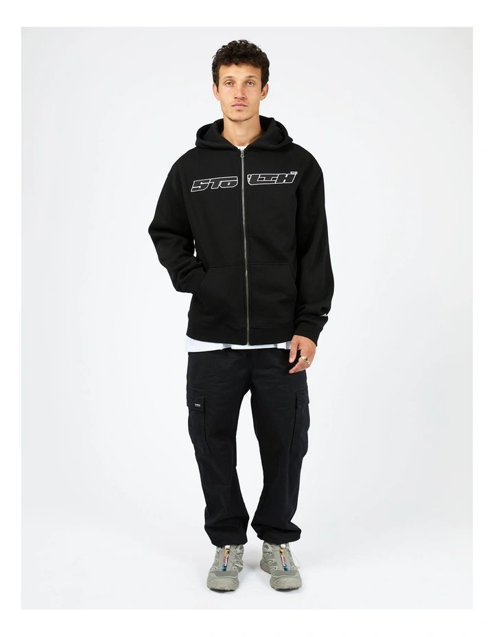 Switch Zip Thru in Black image 5