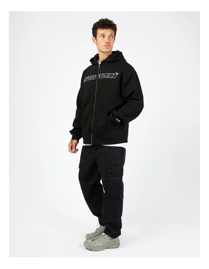 Switch Zip Thru in Black image 6