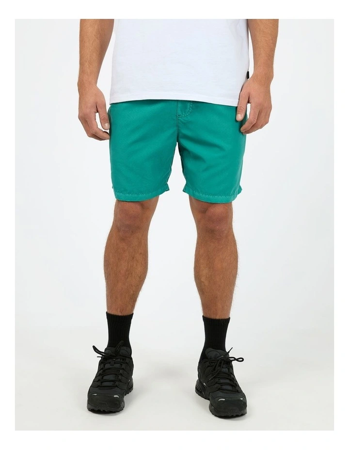 Illusion Shorts in Green image 1