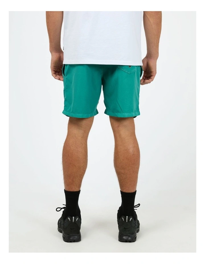 Illusion Shorts in Green image 2