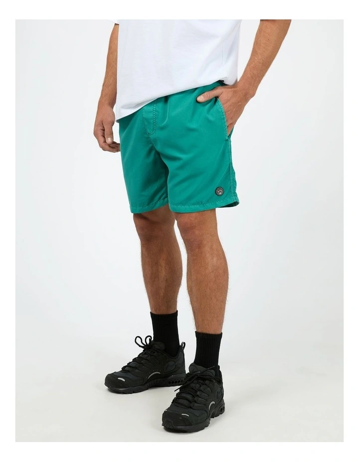 Illusion Shorts in Green image 3