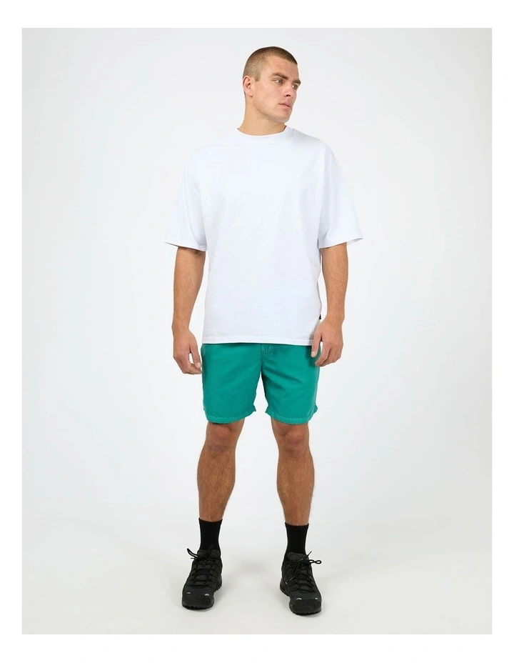 Illusion Shorts in Green image 5