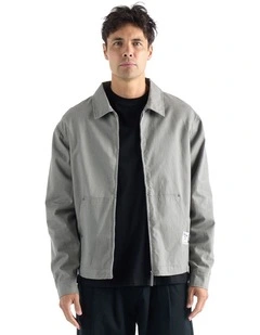 Vance Jacket Washed in Grey