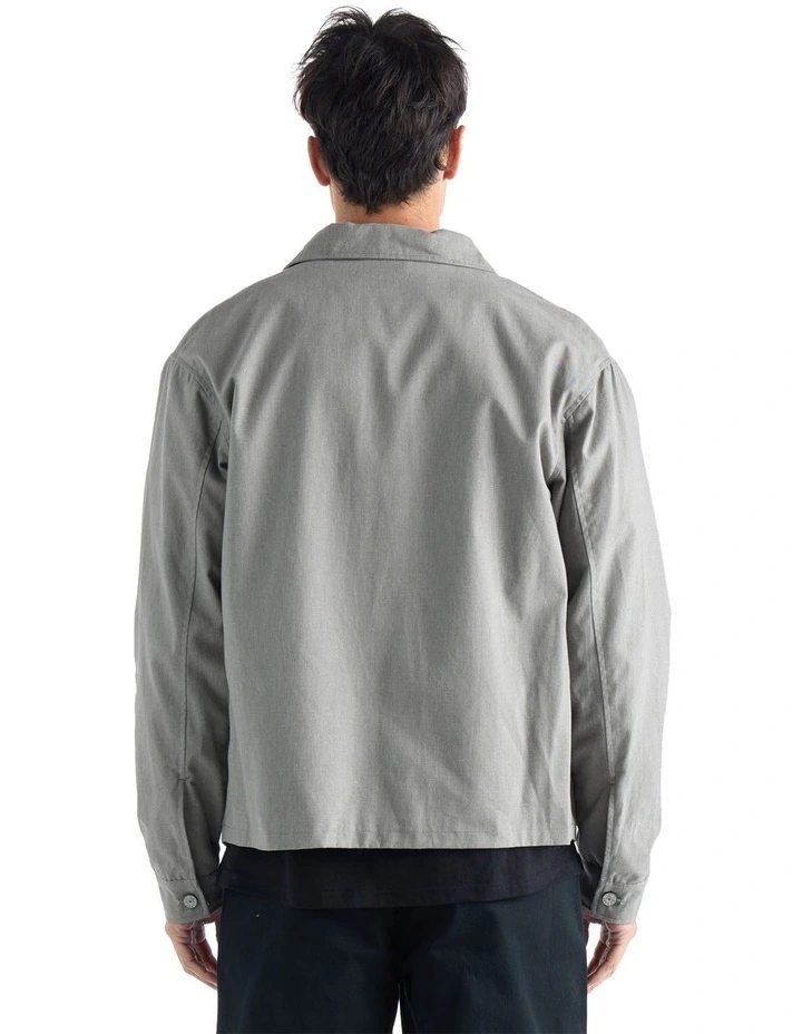 Vance Jacket Washed in Grey image 2