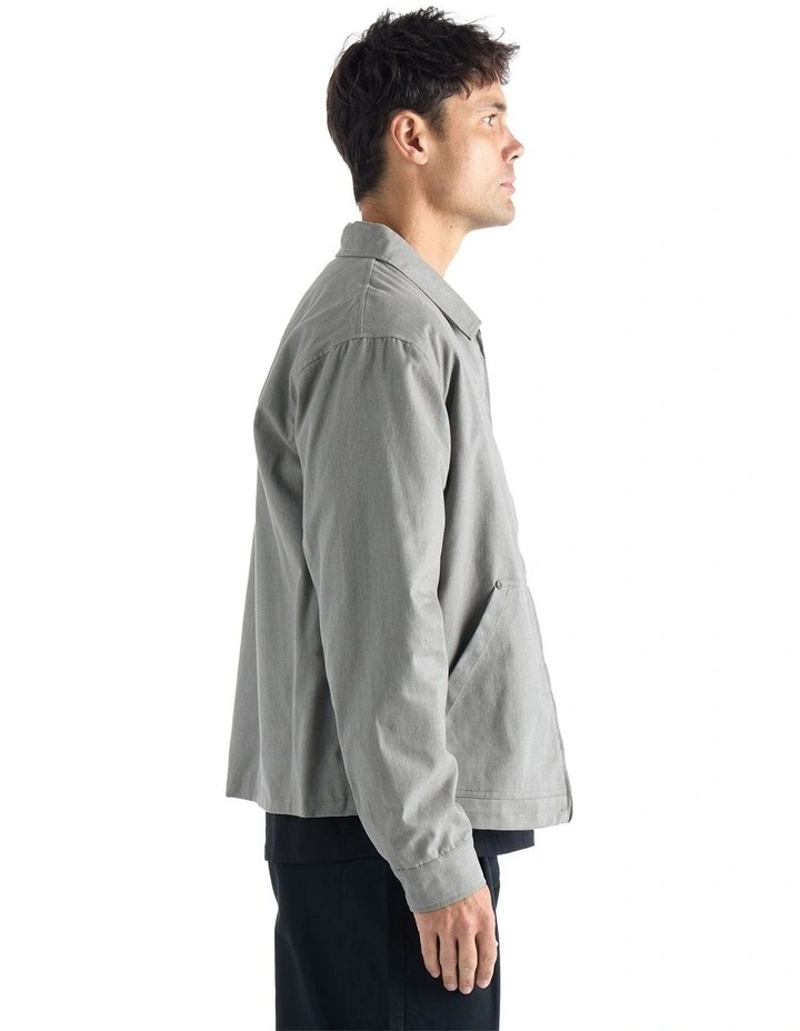 Vance Jacket Washed in Grey image 3