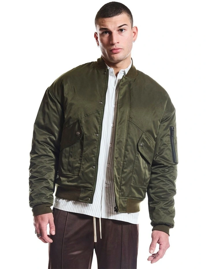 Levine Jacket in Khaki image 1
