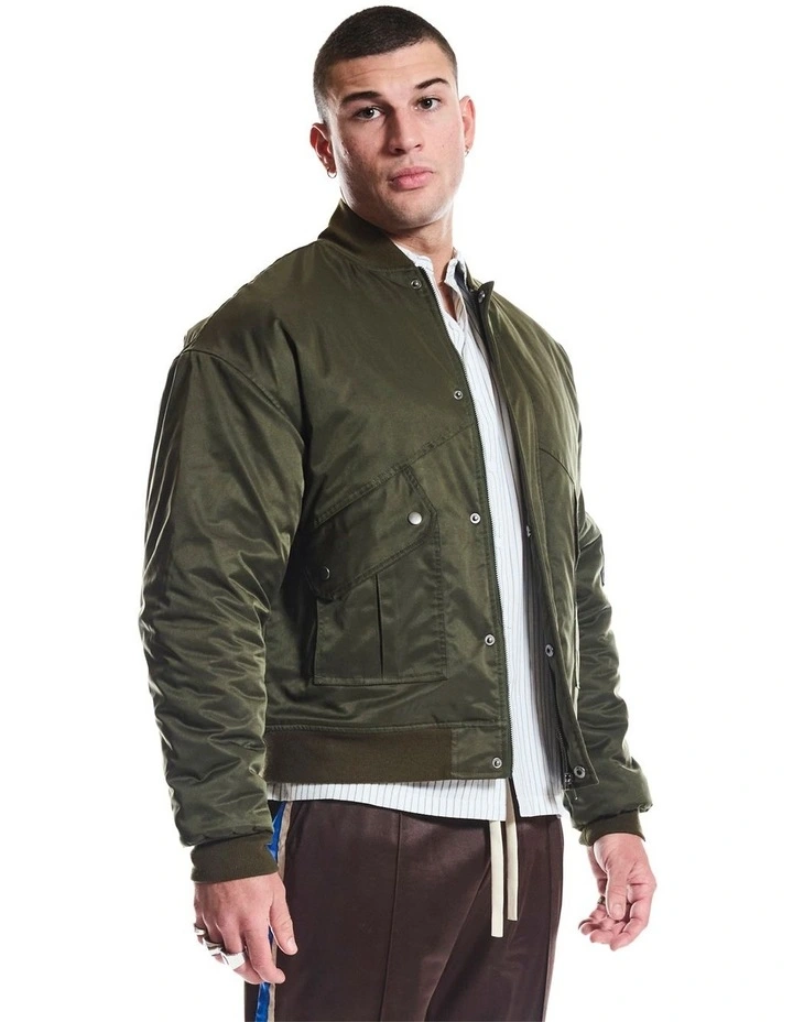 Levine Jacket in Khaki image 4