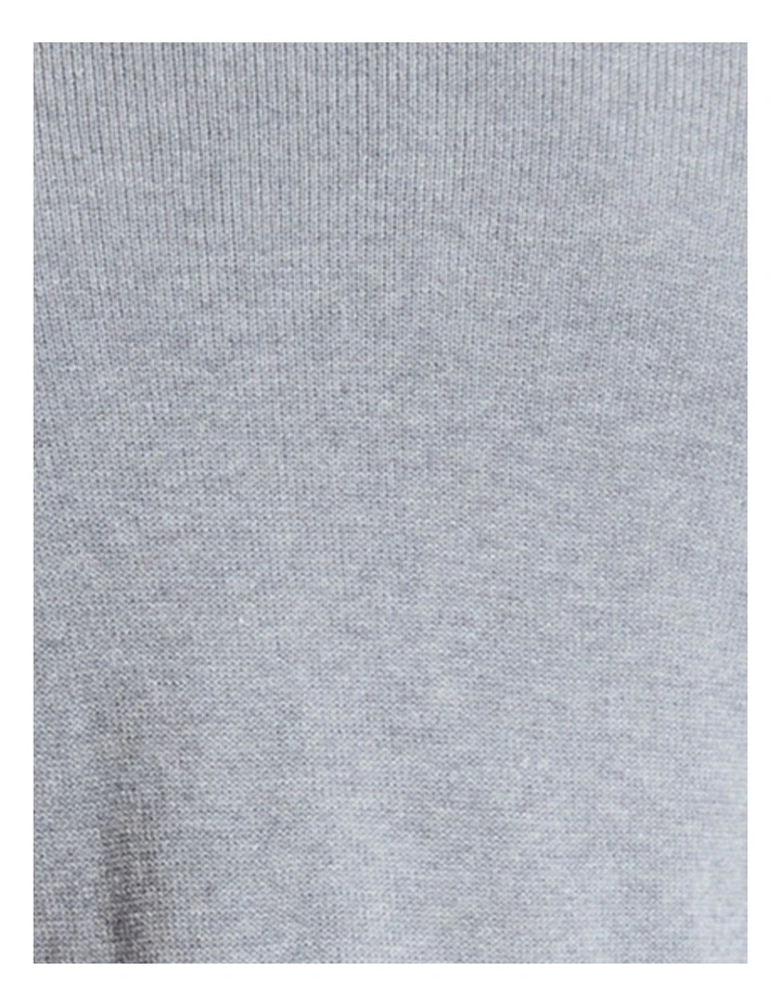 Cedar Knitted Crew in Grey image 6