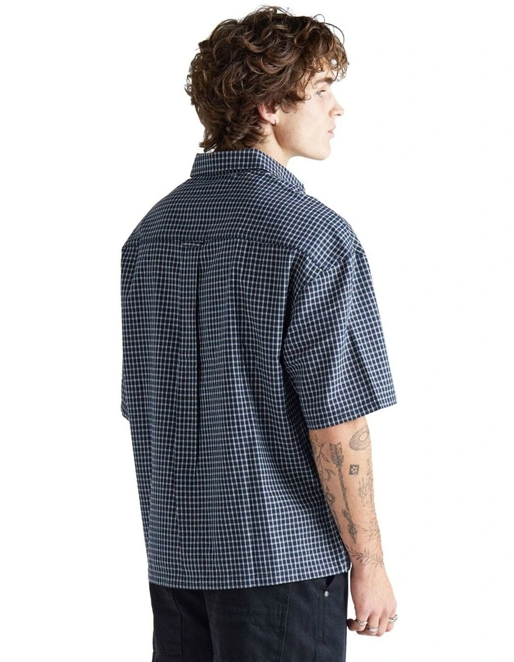 Evan Short Sleeve Shirt in Navy image 4