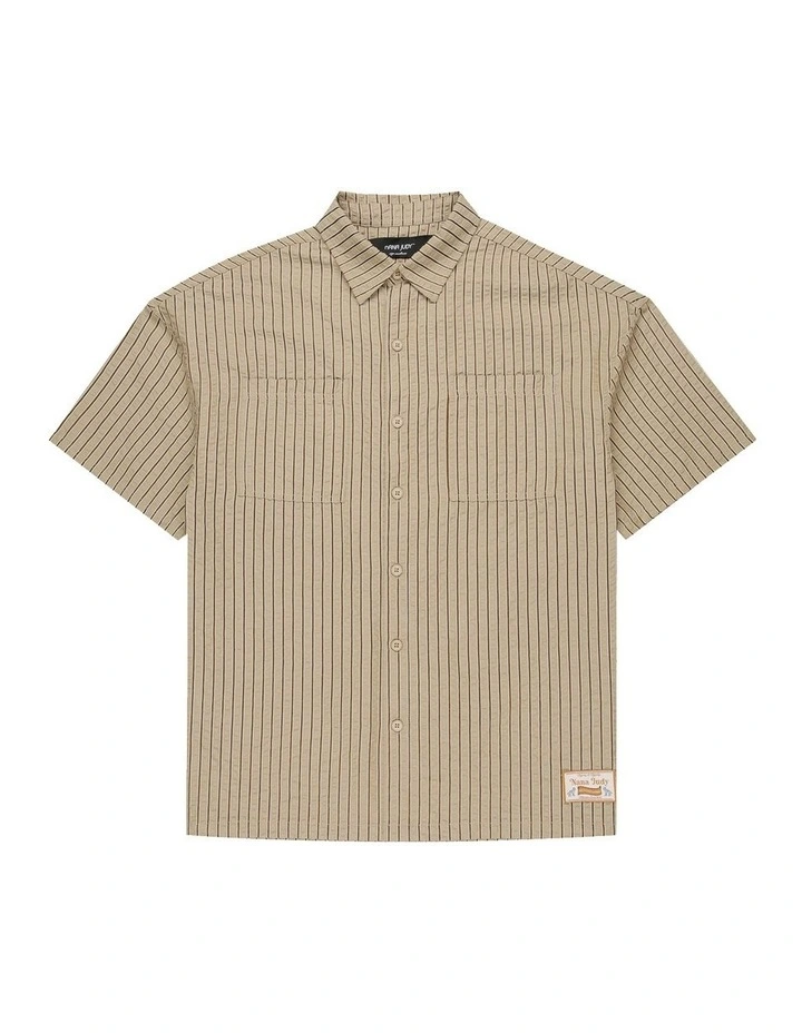 Victor Short Sleeve Shirt in Brown image 6