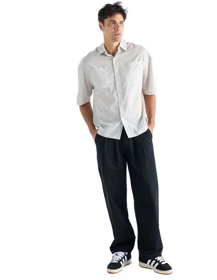 Promenade Short Sleeve Shirt in Bone image 6