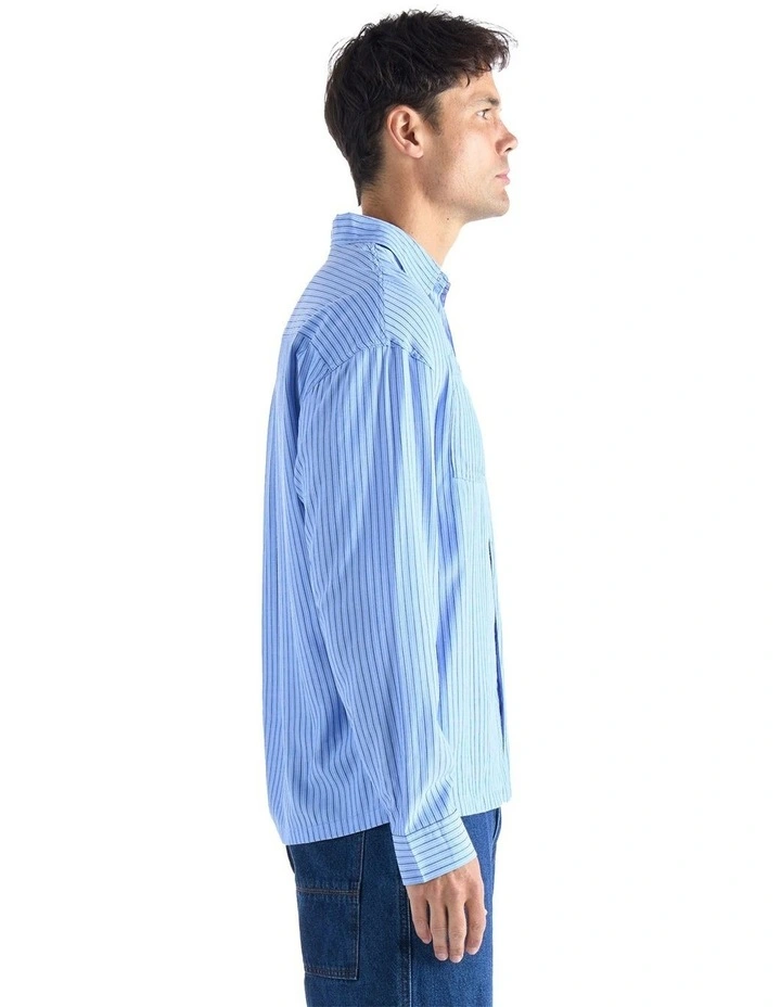 Main Ls Shirt in Blue image 3