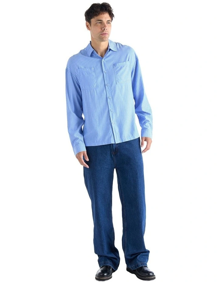 Main Ls Shirt in Blue image 6