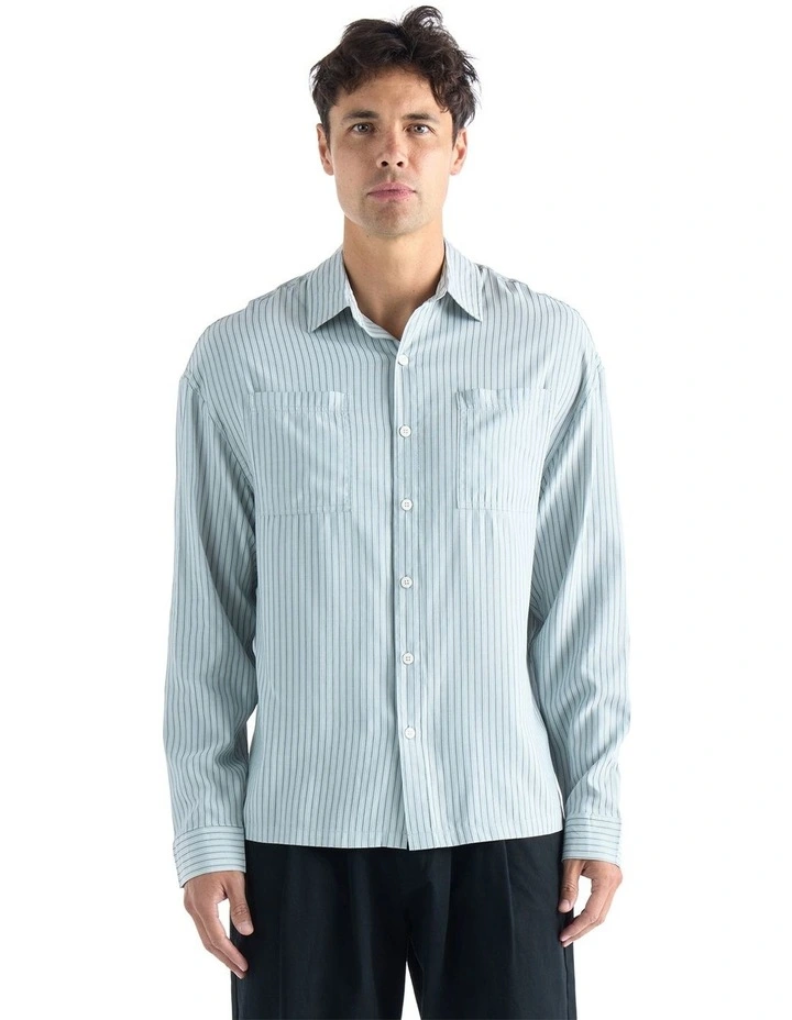 Main Ls Shirt in Green image 1