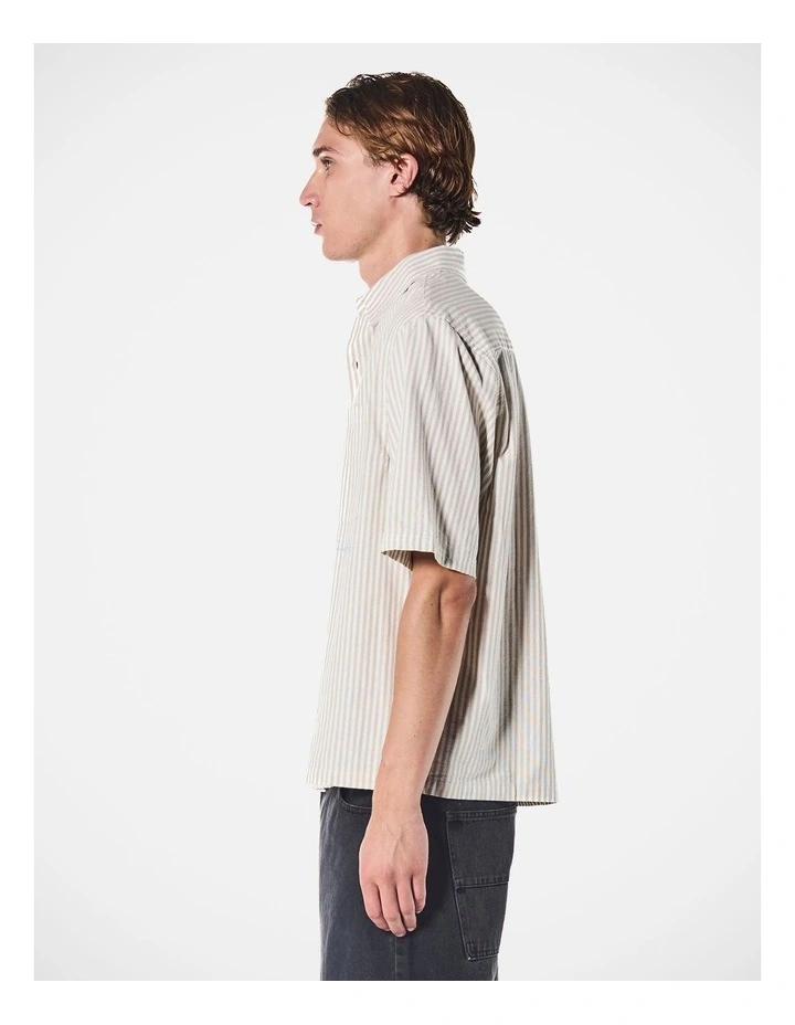 Theo Ss Shirt Beige Off White image 4