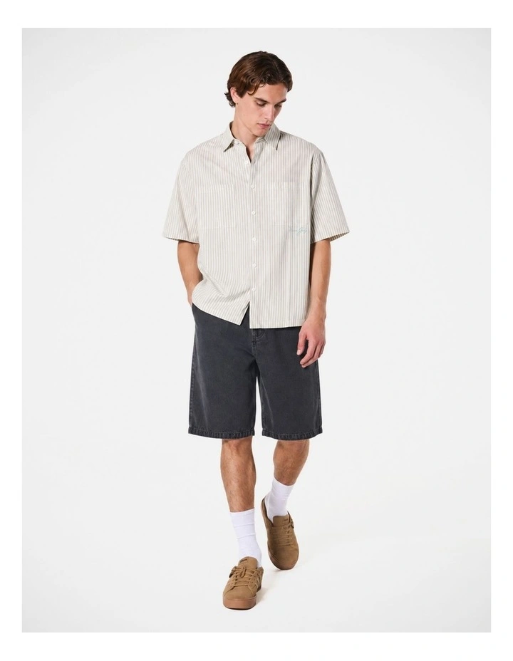Theo Ss Shirt Beige Off White image 6