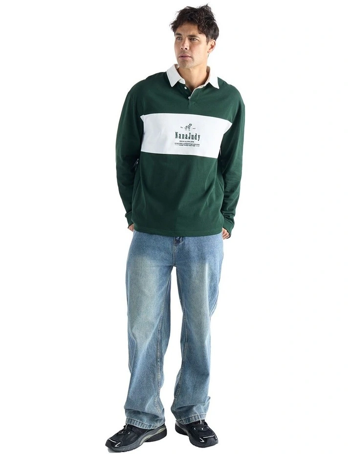 Boston Rugby Polo in Green image 6