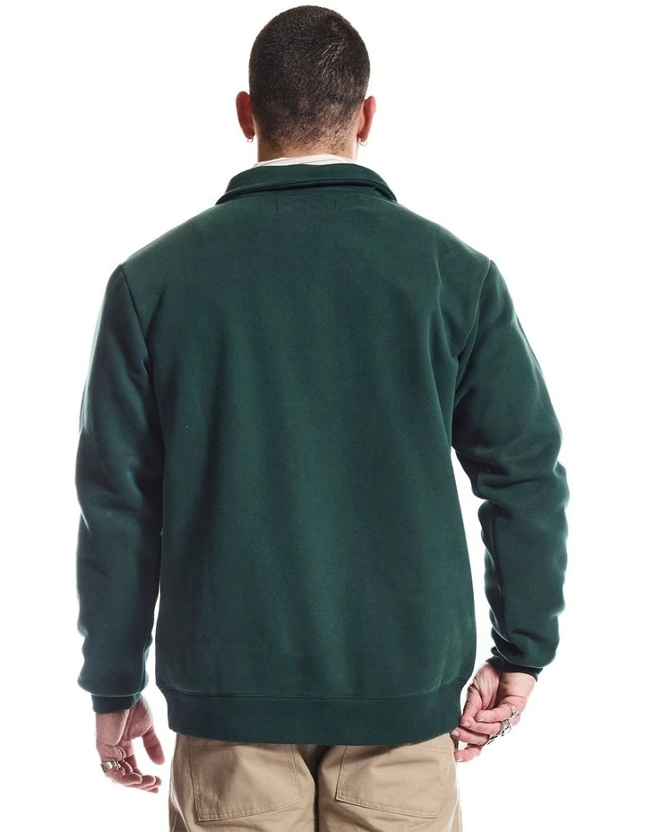 Portofino Quarter Zip in Green image 2