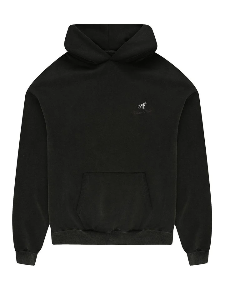 Signature Dalmatian Hood in Enzyme Black image 5
