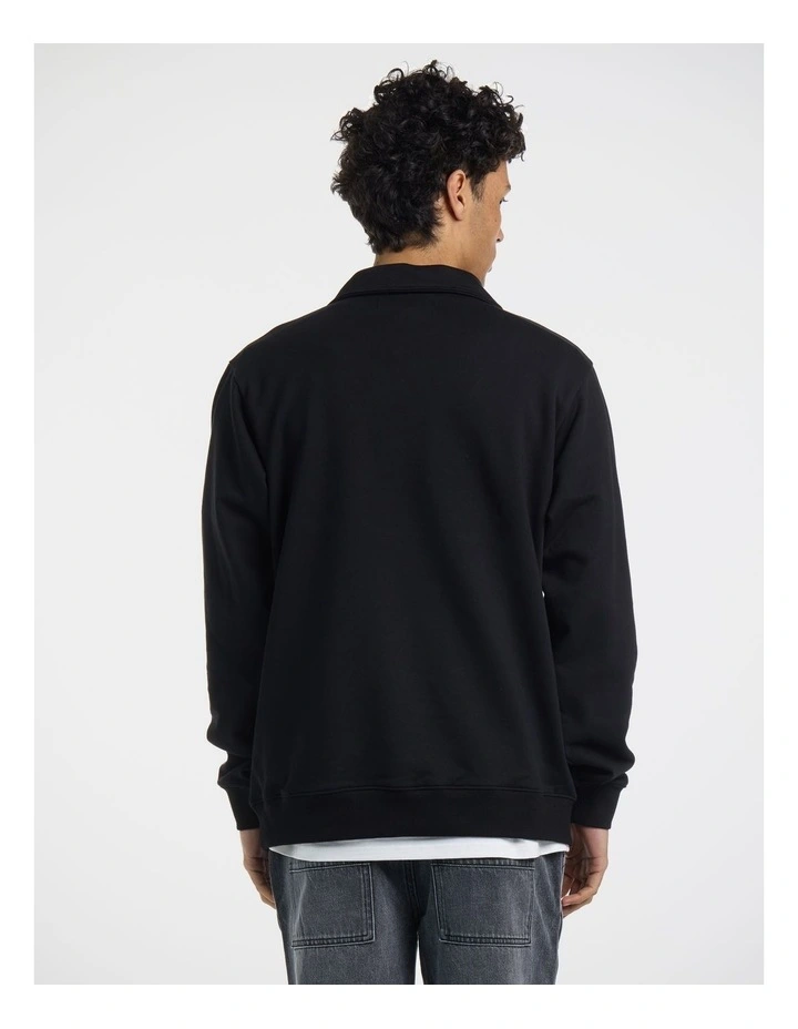 Portofino Quarter Zip Black image 2