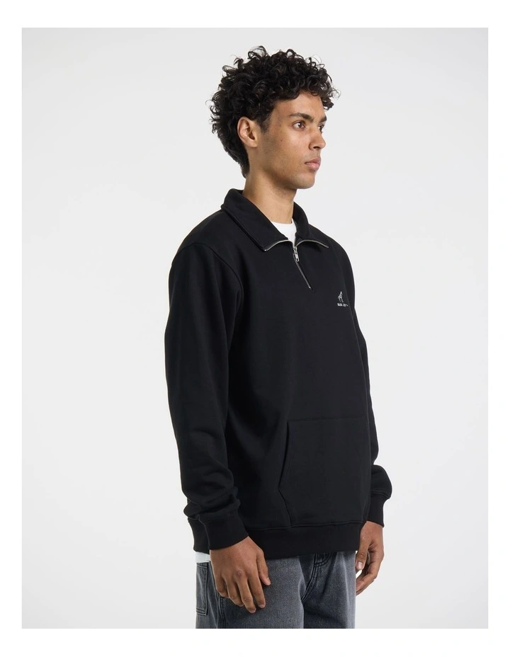 Portofino Quarter Zip Black image 4