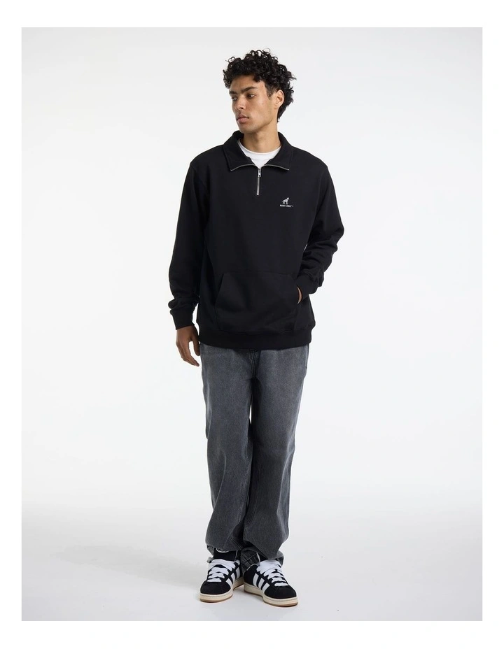 Portofino Quarter Zip Black image 5