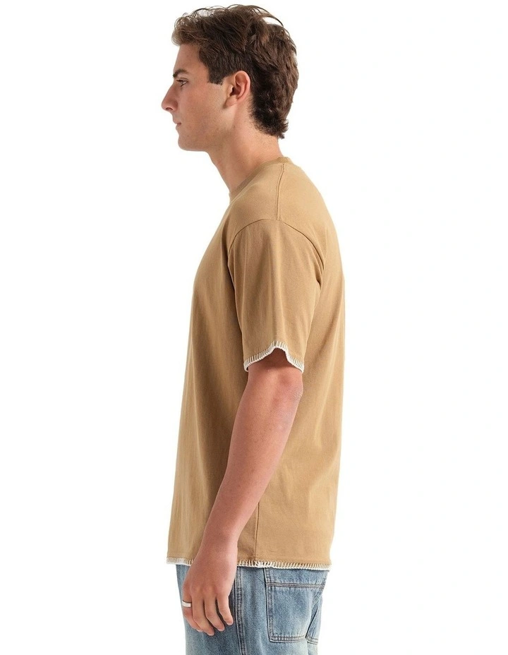 James T-Shirt in Beige image 4