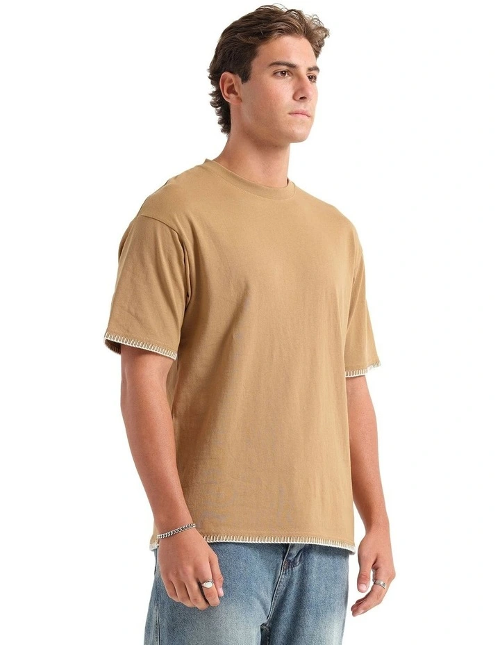 James T-Shirt in Beige image 5