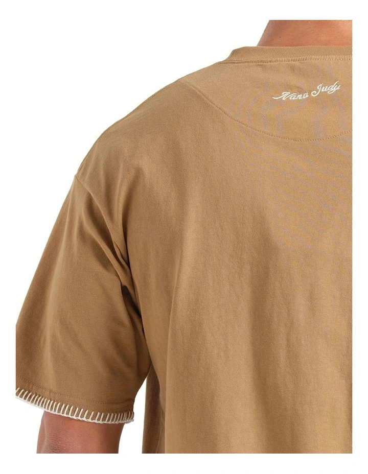 James T-Shirt in Beige image 7