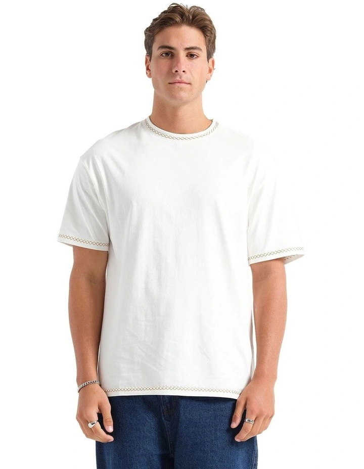 Felix T-Shirt in Off White image 1