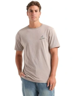 Signature Dalmatian T-Shirt in Enzyme Grey