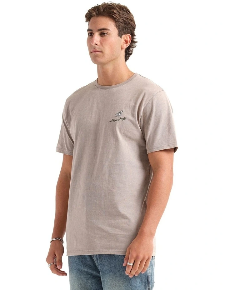 Signature Dalmatian T-Shirt in Enzyme Grey image 3