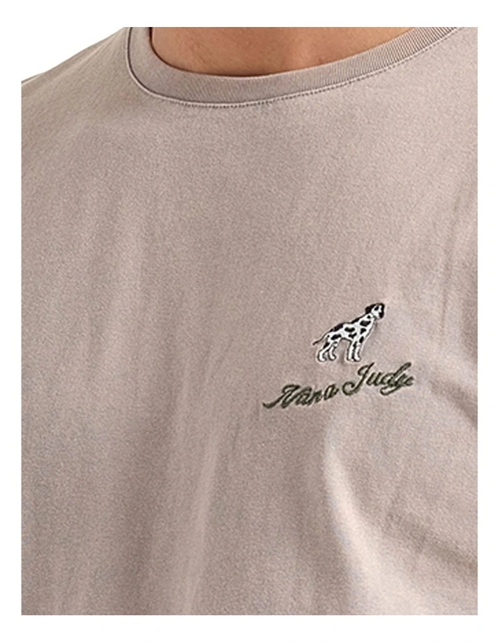 Signature Dalmatian T-Shirt in Enzyme Grey image 7