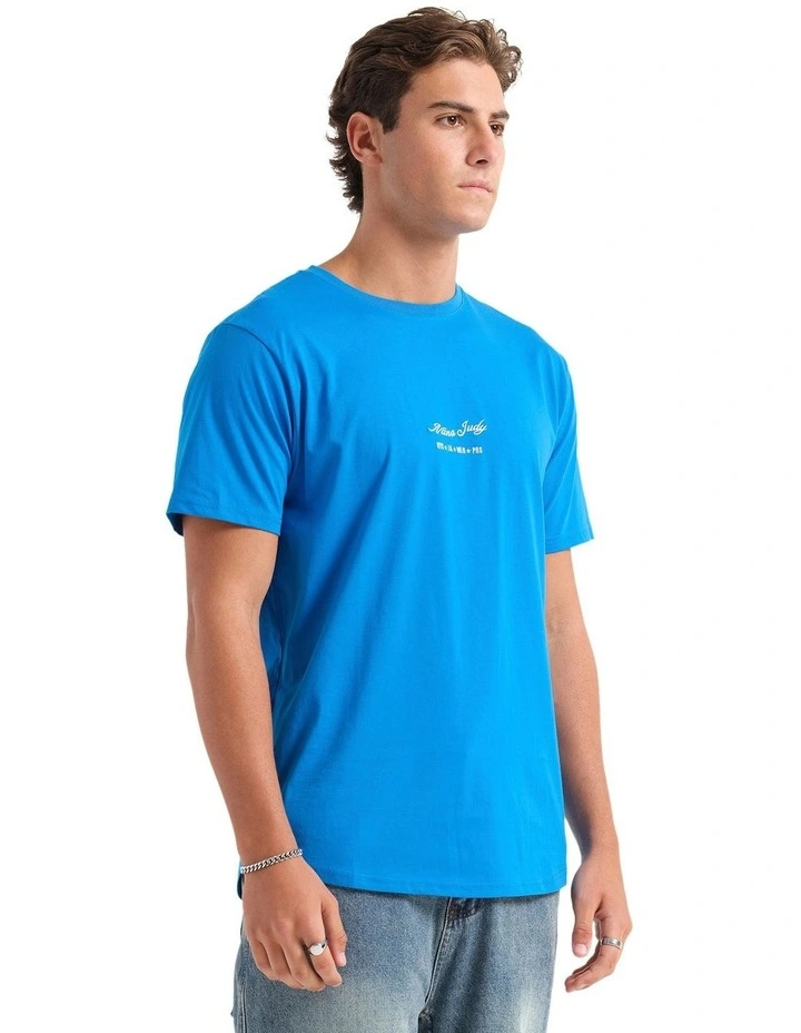 Signature T-shirt in Blue image 4