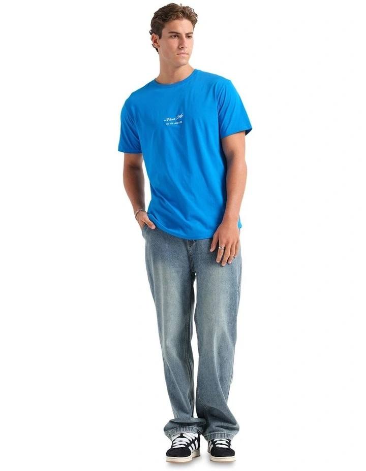 Signature T-shirt in Blue image 5