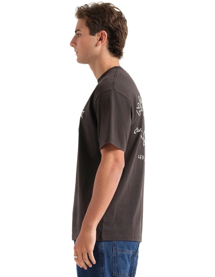 Calli T-shirt in Enzyme Black image 3