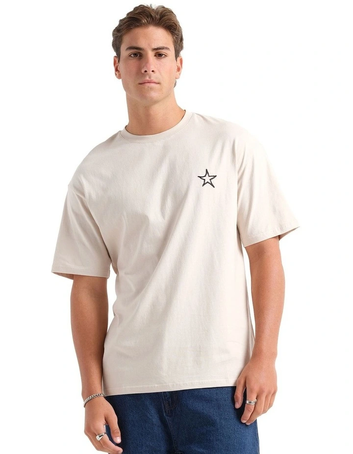 Calli T-shirt in Bone image 1