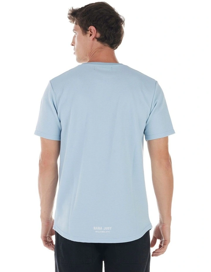 Roxford Tee in Light Blue image 2