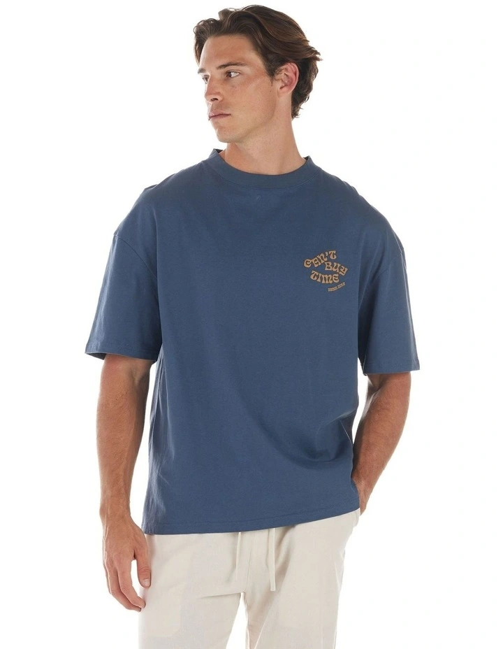 Norman T-Shirt Steel Blue image 4