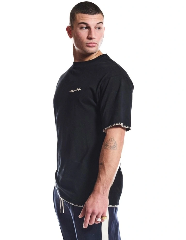 Lakeview T-shirt in Black image 3