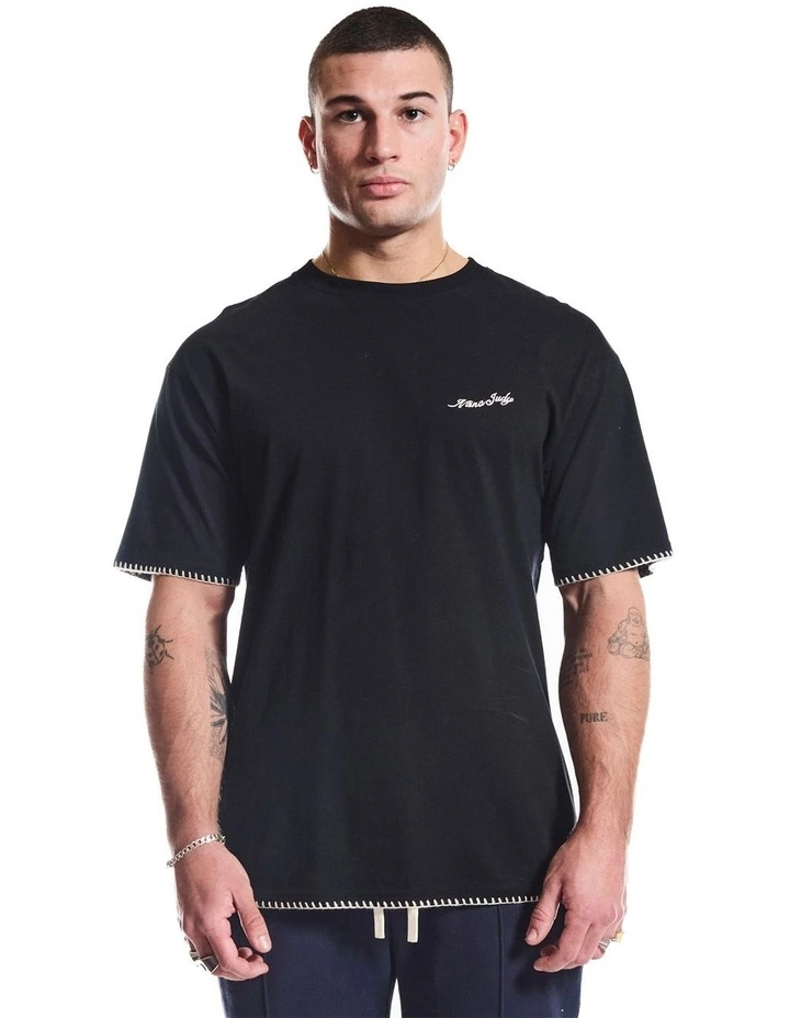 Lakeview T-shirt in Black image 5