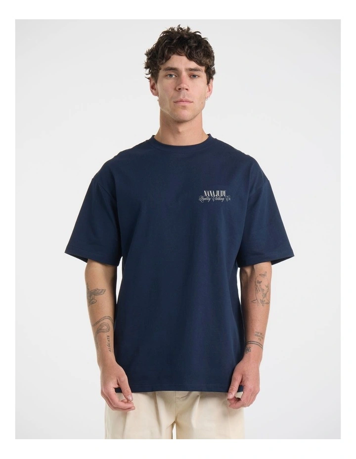 Palmer T-Shirt in Navy image 1
