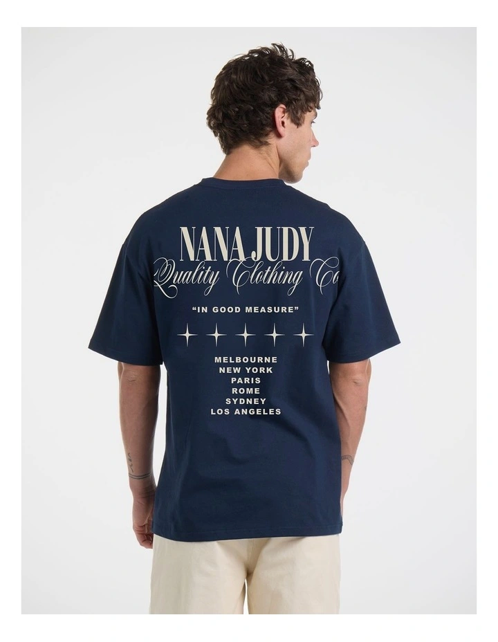 Palmer T-Shirt in Navy image 2