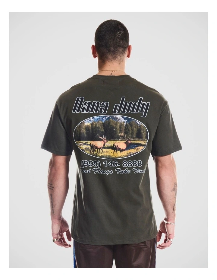 Alpine T-Shirt Charcoal image 2