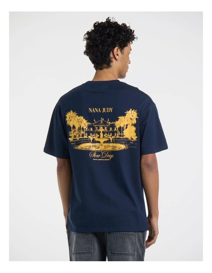 Manoir T-Shirt Navy image 2