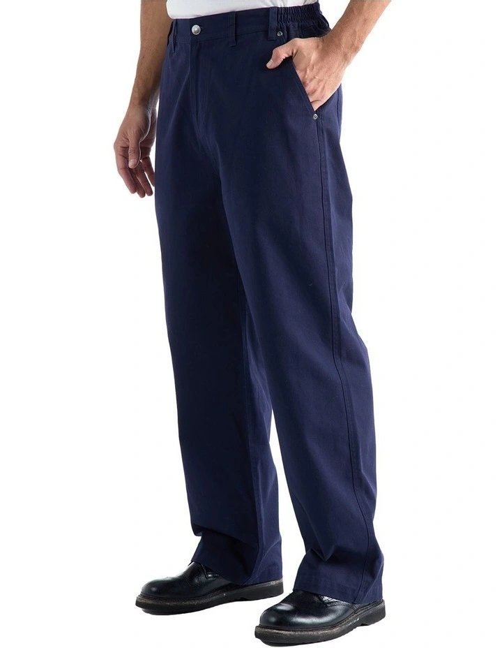 Vincent Drill Pant in Navy image 6